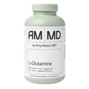 Amy Myers MD Capsules L-Glutamine - Supplément santé cellulaire - Gut Cleanse & Apaisant Support pour soulager l'estomac - Soutien musculaire sain - Supplément santé pour adultes