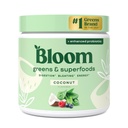 Bloom Nutrition Superfood Greens Poudre, enzymes digestives avec probiotiques et prébiotiques, Gut Health, Bloating Relief pour les femmes, Chlorella, Mélange de jus vert avec poudre de racine de betterave, 30 SVG, noix de coco