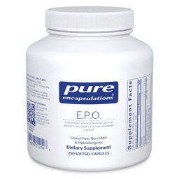 Encapsulations pures E.P.O. (Huile de Primrose en soirée)