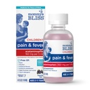 Mami's Bliss Kinder Schmerz und Fever Reducer, Kinder Acetaminophen, Dye Free, Delicious Mixed Berry Flavor, Alter 2+, 4 flüssige Unzen