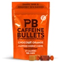 Caffeine Bullet 8 Chocolate Orange Caffeine Candies = 800mg Caffeine Kick, Faster Than Energy gels & Cycling Chews for a mid-Race Endurance Sports and Gaming Caffeinated Energy Boost
