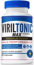 NutraRize VirilTonic Max for Men, Official Viril Tonic Max Male Capsules, Premium Formula for Overall Performance, All Natural Supplement for Health and Wellness, VirilTonic24 Reviews (60 Capsules)