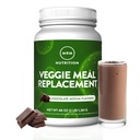 MRM Nutrition Veggie Replacement des repas Protéines de chocolat Mocha Aromatisés 22g protéine végétale complète , à base de plantes , Repas sur la route , Faim médiateur , Formule équilibrée macronutriments , 28 portions