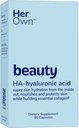 Ihre eigenen Schönheit Hyaluronsäure Kapseln, Haut Hydration, Nourishes und schützt Haut, essentielle Kollagen, Hyaluronsäure, Unterstützt schöne Haut, mit Zink, Magnesium, Vitamin C, 60 Zähler