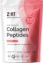 Zint Collagen Peptides Powder: Paleo & Keto Certified - Granulated Collagen Hydrolysate for Enhanced Absorption - Enzymatically Hydrolyzed Protein for Women & Men, 10 oz