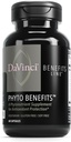 DAVINCI Labs Phyto Benefits - Soutient la santé cardiaque, cérébrale et immunitaire, la production GLP-1 et plus avec Curcumine, Quercetin, Thé vert et plus* - Végétarien, sans gluten, sans soja - 60 capsules