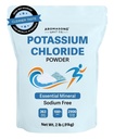 Aromasong Potassium Chloride Powder – Natural Low Sodium Salt Substitute & Essential Hydration Electrolyte Supplement– Pure Potassium Powder for Cooking & Mineral Balance – 1 kg (2.2 LB)