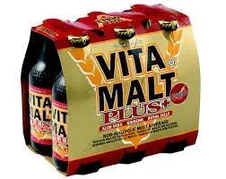 VITAMALT Plus Energy Drink mit Aloe Vera-Ginseng-Royal Jelly - 6 Pack