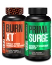 Jacked Factory Fat Burner & Testosteron Booster Stack für Männer - Burn-XT Thermogenic Fat Burner & PRIMASURGE Testosteron Booster für Männer