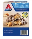 Valpa Products Atkins Balanced Lifestyle Variety Pack, Meal Bars + Snack Bars + Endulge Treats (18 ct.) (Caramel Chocolate)