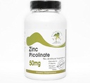 Zinc Picolinate 50mg ~ 200 Capsules - No Additives ~ Naturetition Supplements