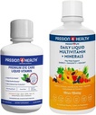 Ensemble de vitamines liquides pour soins oculaires de qualité supérieure