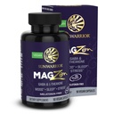 Supplément de magnésium Capsules L-Theanine Mood, Sleep & Stress Support avec Magnésium Bisglycinate, L-Theanine & GABA favorise la relaxation, la qualité du sommeil et la clarté mentale Vegan & Non-Drowsy 90 Capsules