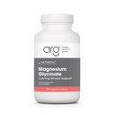 Maintenance métabolique Glycinat de magnésium - Supplément de vitamine C à l'acide absorbique et au palmitate d'ascorbyl - supplément de bisglycinate de magnésium 125mg pour soutenir la fonction musculaire et nerveuse (180 capsules)