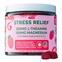 Supplément anti-stress pour les femmes et les enfants L Theanine GABA Suppléments avec Rhodiola Rosea pour le stress