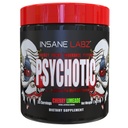 Insane Labz Psychotic, High Stimulant Pre Workout Powder, Extreme Lasting Energy, Focus and Endurance with Beta Alanine, Creatine Monohydrate, DMAE, 35 Srvgs, Cherry Limeade