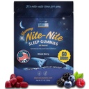 Dr Price Sleep Gummies for Adults – 3mg Melatonine, L-Theanine, GABA et mélange à base de plantes – Mélange d'arômes de baies, aide au sommeil sans gluten – 60 Nombre
