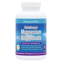 NaturesPlus KalmAssure Magnesium Bisglycinate - 180 Capsules - Supports Nerve & Muscle Relaxation - Formulated Without Magnesium Oxide - 60 Servings