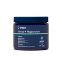 Trace Minerals Stress-X Magnésium, 350mg - Supplément de magnésium en poudre pour soutenir la relaxation et la récupération musculaires - Supplément minéral de soutien au sommeil reposant - L'arôme de lime de citron, 7,9 oz (50 portions)