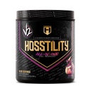 HOSSTILE Hosstility V2 Pre Workout, poudre pré-entraînement tout-en-un pour les hommes et les femmes, améliorer la pompe musculaire, augmenter l'énergie, renforcer la force, aiguiser la concentration, pommes de raisin, 40 portions