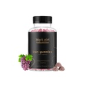 Vitamines de fille noire - Gommies de fer (20 mg), soutient la carence en fer et l'anémie, sans gluten, sans gélatine, fabriqués aux États-Unis (grape, 60 comtes) 30 jours d'approvisionnement