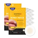 Smart Cold Sore Patch Honey - Fever Blister Treatment - Conceals Protects Soothes & Hides Cold Sores - Invisible Bandages - Helps Soothe Itching Burning (60)