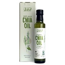 Seeds of Wellness - Organic Chia Seed Oil, Essential Bio Nutrients, Fatty Acids Omega-3 ALA Plant-Based, Cold-Pressed, Unrefined, Non GMO, 8.45 Fl Oz (250 ml) Glass Bottle, Pack of 1, Chile