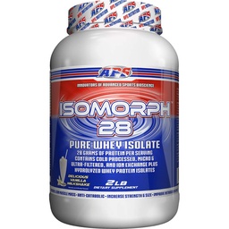 APS Nutrition IsoMorph 28 Protein Powder | Pure Whey Isolate | Cold Pressed, Ultra- Filtered, & Ion Exchange Isolates | 28g Protein | 2 Pound (Vanilla Milkshake)