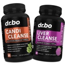Candi Liver Cleanse Support Supplément - Contrôle de l'équilibre Probiotic Complex Cleanser pour les femmes et les hommes - Origan oral à base de plantes et Capsules d'acide caprylique, Capsules de soin Gallbladder et Dandelion de chardon