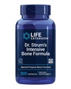 Life Extension Dr. Strum's Intensive Bone Formula, Cissus quadrangularis, Calcium, Vitamin D3, K2, Magnesium, zinc, Potassium, Boron, Bone Health Support Formula, Gluten Free, Non-GMO, 300 Capsules