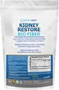 Bio Fibre, Nettoyage du rein Détox et réparation - Supplément de soutien et de rein pour éliminer les déchets, supplément de santé du rein - Ajouter au thé pour la santé du rein - 2,5 LBS