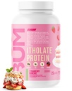 RAW Whey Isolate Protein Powder, Strawberry BumCake (CBUM Itholate Protein) - 100% Grass-Fed Sports Nutrition Powder for Muscle Growth & Recovery - Low-Fat, Low Carb, Naturally Flavored - 25 Servings
