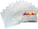 Serfeymi Pillentaschen für Reise Pillentasche Organizer Pack von 120 BPA Kostenlose 3 x 2,75 Zoll wiederverwendbare Pillen Pouches für Medizin mit Schreiben auf Label & Zipper Seal Wasserdicht AM PM Pillen Baggien für Ergänzungen
