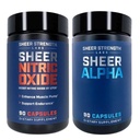 Gym GOD Pack - Supplément à l'oxyde nitrique et booster Sheer Alpha T