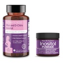 Économisez 10% sur Ultimate Inositol Wellness Bundle – Myo-Inositol & D-Chiro Inositol Supplément Capsules + Poudre pour l'équilibre hormonal et le support PCOS