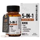 NAD+ with PQQ | Energy Optimizer, Mitochondrial ATP Support |10x Absorption