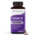 Urinari-X Extra Strength with Enhanced Comfort - Urinary Tract Support - Relief UTI rapide - Supplément de vitamine pour la fonction vésiculeuse - D-Mannose, canneberge, écorce de pin, Uva Ursi et pamplemousse - 90 capsules