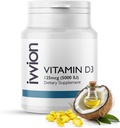 Certified Preservative-Free Vitamin D3 5000 IU Softgels Kapseln - Glutenfrei, Non-GMO - Vitamin D Supplement Unterstützung für gesunde Knochen Muskel- und Immunsystem, Made in UK, 365 Count (1 Jahr Versorgung)