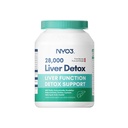 NYO3 Thistle de lait 200mg Supplément de détox foie avec Dandelion Racine et extrait d'artichaut 60 Capsules