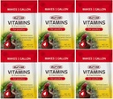 Dauer 6 Packung Vitamine und Elektrolyte für Geflügel, 5 Gramm, macht 6 Gallone