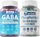 Ensemble - Gommies Phosphatidylsérine 120 Nombres + Gommies GABA 120 Nombres