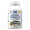 ANDREW LESSMAN Maximum Essential Omega-3 Mint - 180 Softgels - Ultra-Pure, High Potency Omega-3 Öle. Hohe DHA, keine Stomach Upset, keine Verunreinigungen, keine Merkur. Kleine leicht zu schlucken Softgels
