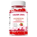 Magnésium Taurate Gummies 1800mg, Supplément Magnésium Taurate, Haute Absorption et mâcheable pour les enfants et les adultes, Soutien de la santé musculaire et cardiaque, Vegan, Sans gluten, 60 comtes