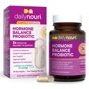 Chaque jour, Nouri Hormone Balance Probiotic pour les femmes.