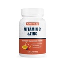 Vitamin C 1000mg mit Zink, Hagebutten und Citrus Bioflavonoiden, Immune Support Supplement Antioxidantien Schutz, 120 Kapseln