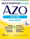 AZO Yeast Plus Dual Relief Tablets, Hefe Infektion und Vaginal Symptom Relief, glaubt Vaginal Itching & Burning, 60 Count