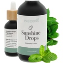 Philosophie Chlorophylle liquide gouttes de soleil pour l'eau.