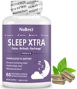 NuBest Sleep Xtra.Sommeil sain pour les adultes.Sommeil sain pour les adultes.Vitamine B6, Mélatonine, Ashwagandha, Camomille, Valérien et plus - Non Habit-Forming.