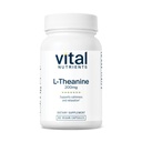 Nutriments vitaux L-Theanine 200mg.com Supplément végétalien L Theanine soutient les niveaux de stress normal et la fonction cognitive.