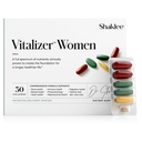 Shaklee -Vitalisantes femmes - Nutrition avancée - Multivitamine prénatale/postnatale avec Oméga-3, Probiotiques, et plus - Soutiens coeur, articulaire, immunitaire, os, digestif et énergie - 30 Vita-Strips®